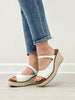 Corkys Treat Yourself Wedges in White