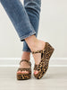 Corkys Treat Yourself Wedges in Leopard