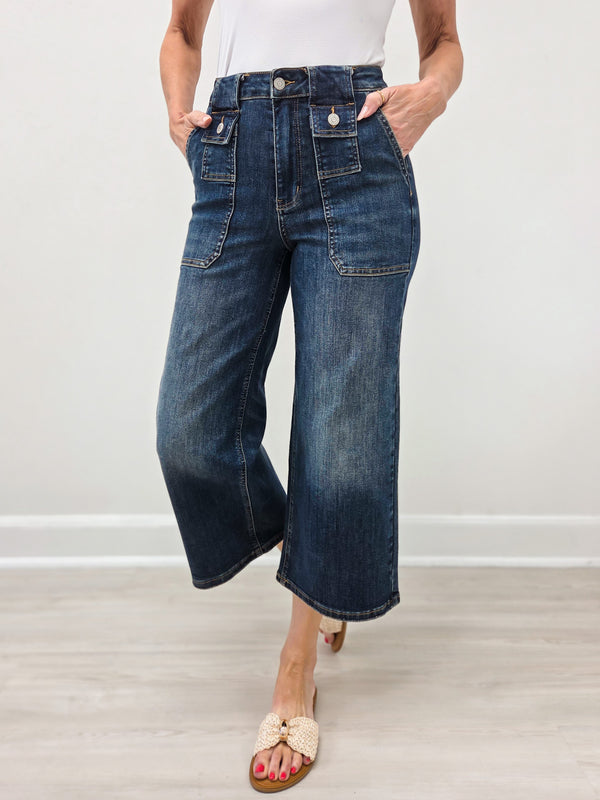 judy blue dress pants Dark Wash Trouser Judy Blue Jeans – The Cotton Market