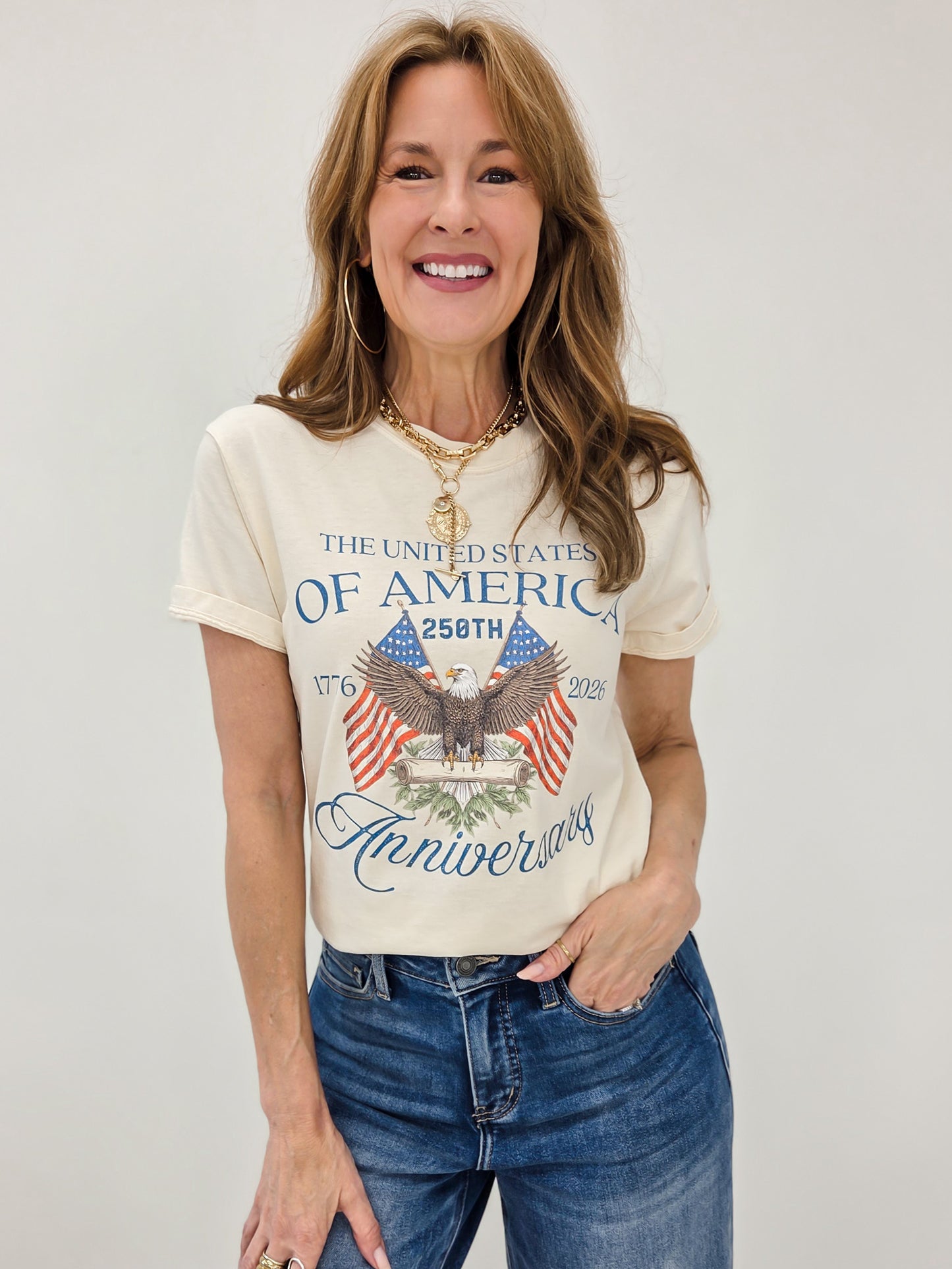USA 250th Anniversary Graphic Tee