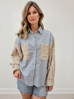 Blue Stripe Multi