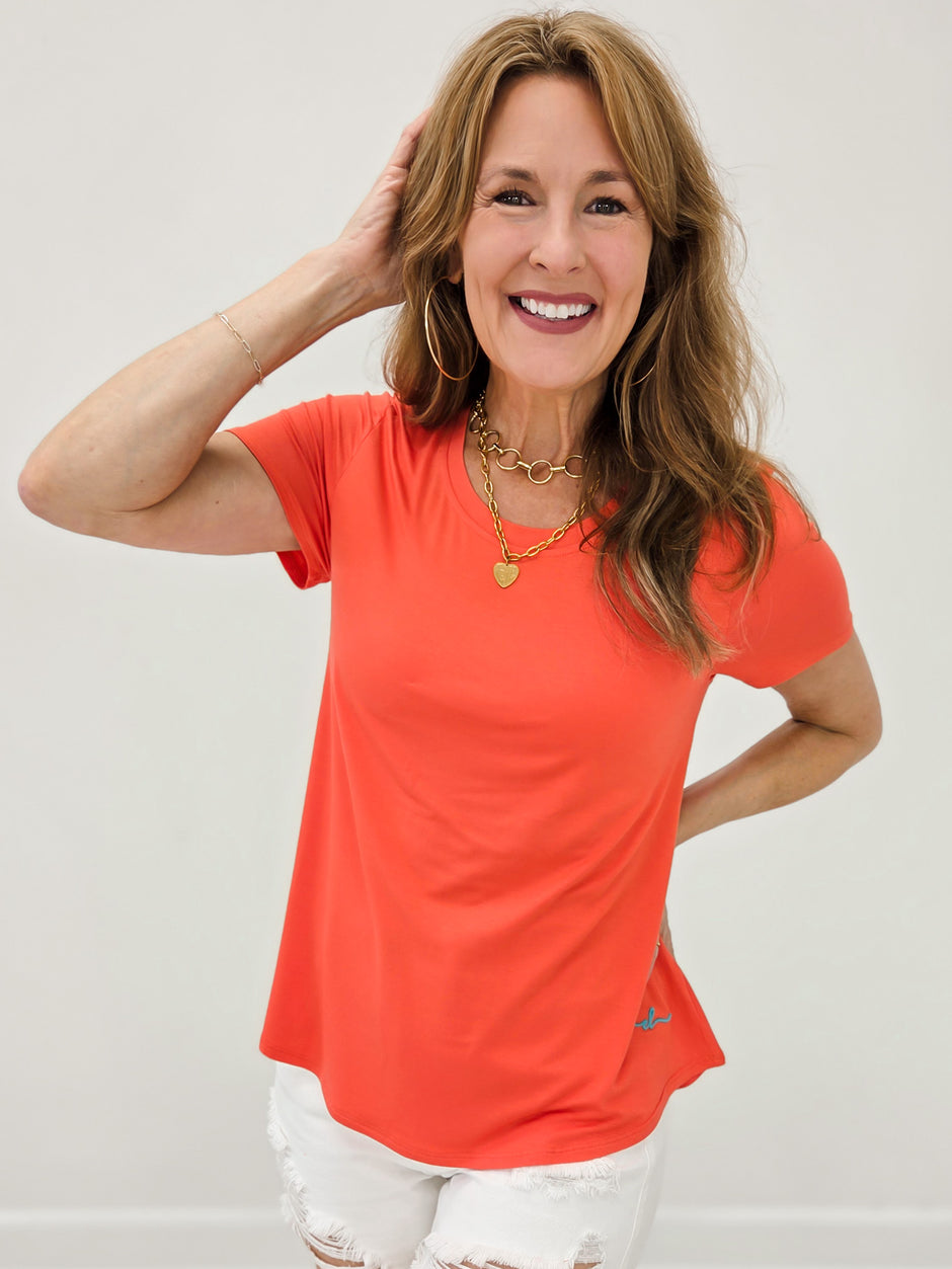 The Forever Short Sleeve Top