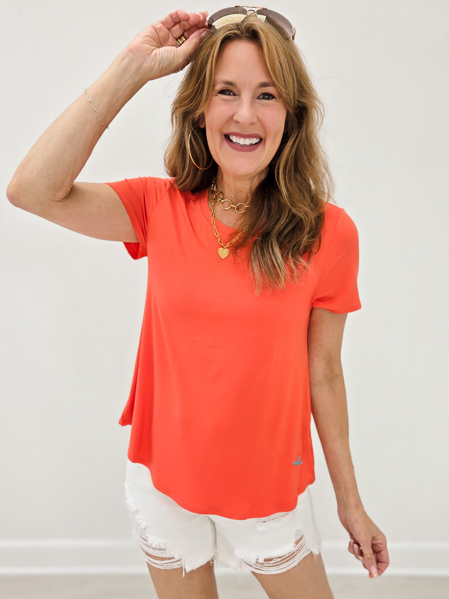 The Forever Short Sleeve Top