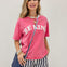 Be Kind Oversized Mineral Washed Short Sleeve Top