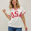 USA Short Sleeve French Terry Top