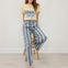 Striped Linen Pants