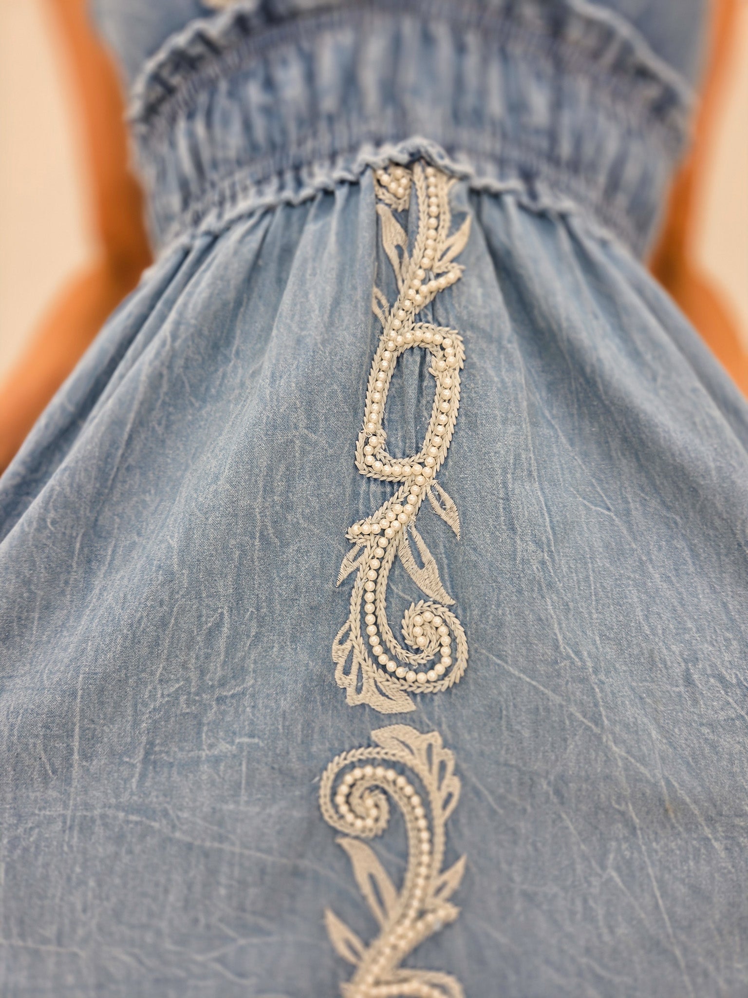 V-Neck Sleeveless Relaxed Fit Tiered Dress