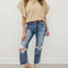 Comfort Stretch  High Rise Straight Jean