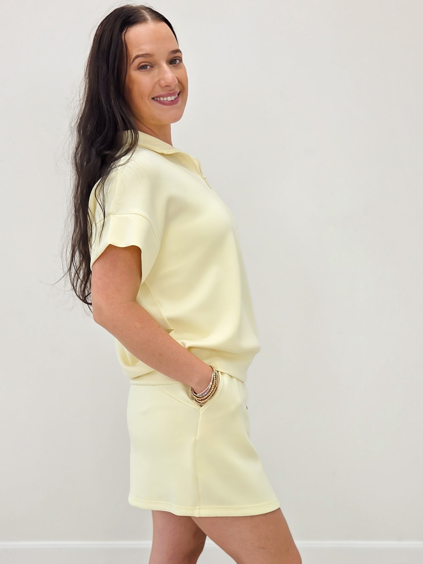 Modal Skort and Top Set - Lemonilla