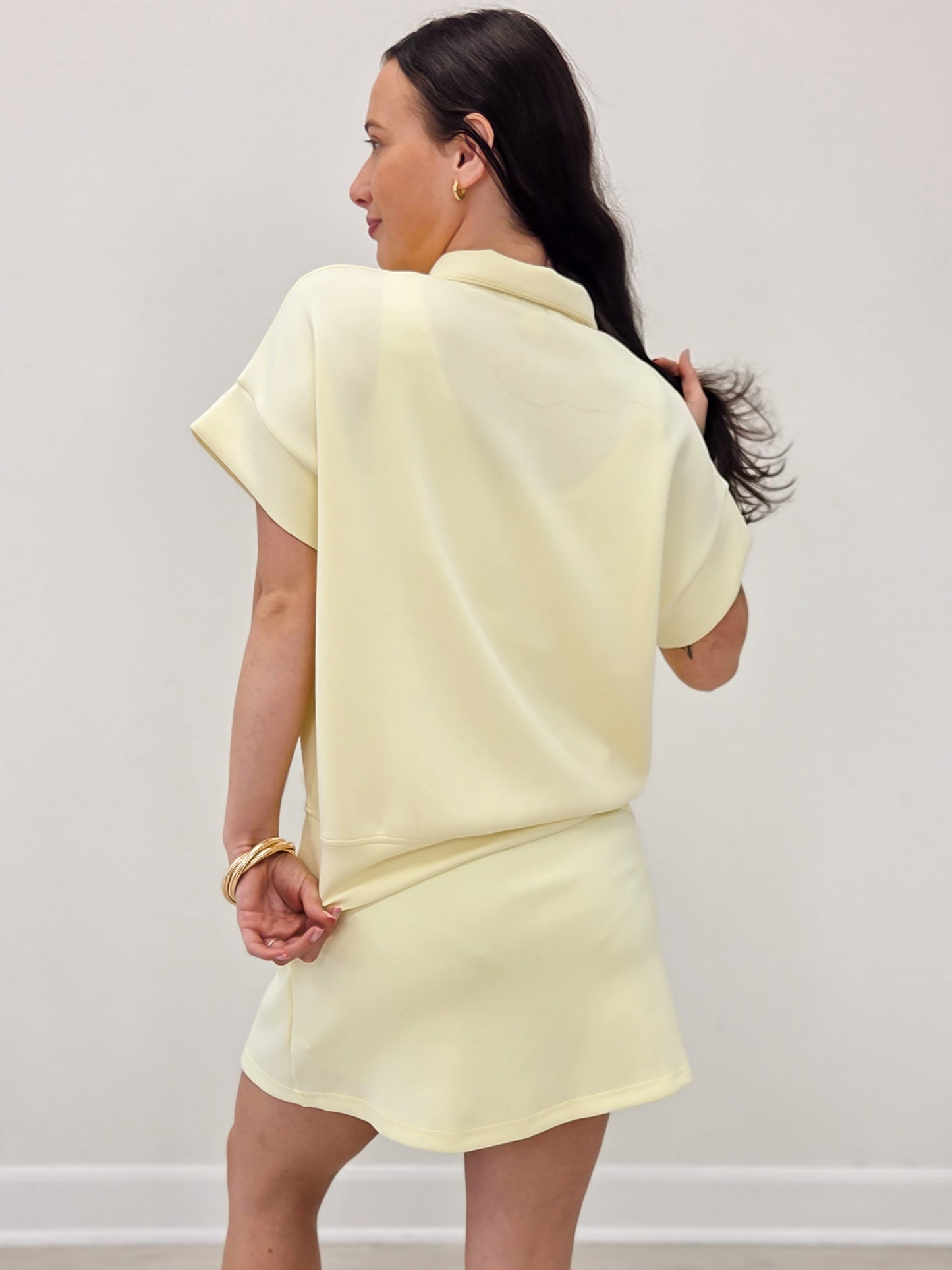 Modal Skort and Top Set - Lemonilla