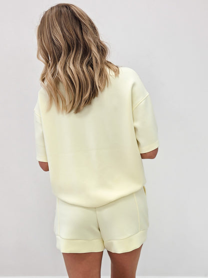 Modal Casual Short and Top Set - Lemonilla