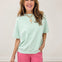 Modal Short Sleeve Top Resort - Mint