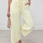 Modal Cropped Wide Leg Pant - Lemonilla