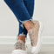 Very G Aman Sneakers in Safari-Red