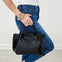 The Everyday Small Leather Handbag-Black