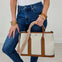 The Harbor Luxe Tote- Brown
