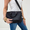 The Canvas Monroe Satchel Handbag-Black