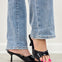 Black Patent Leather Slide Heel Mules