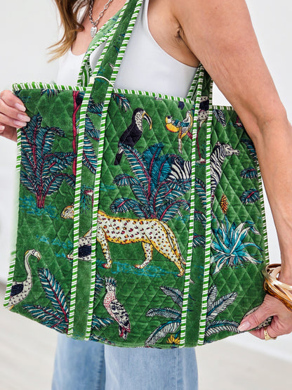 Quilted Large Everyday Tote Bag - Group B