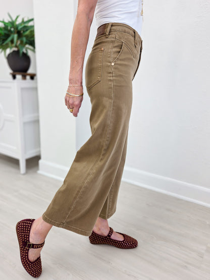 Judy Blue High Rise Ankle Vintage Front