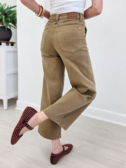 Judy Blue High Rise Ankle Vintage Front