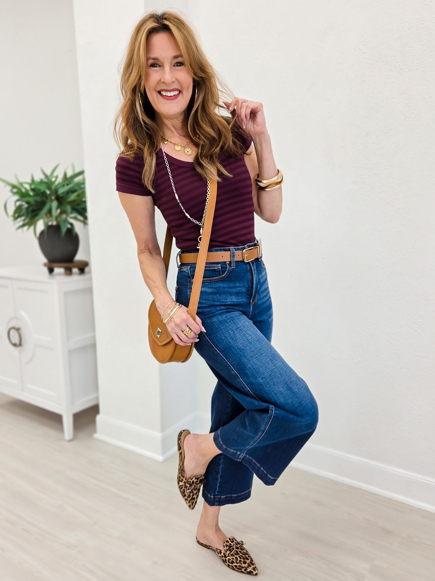 Judy Blue HW Tummy Control Ankle Wide "Claudia"
