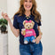 Teacher Bear V-Neck Graphic Tee