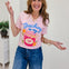 Teaching Is My Jam V-Neck Graphic Tee