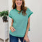 Textured Knit Casual Comfy Top