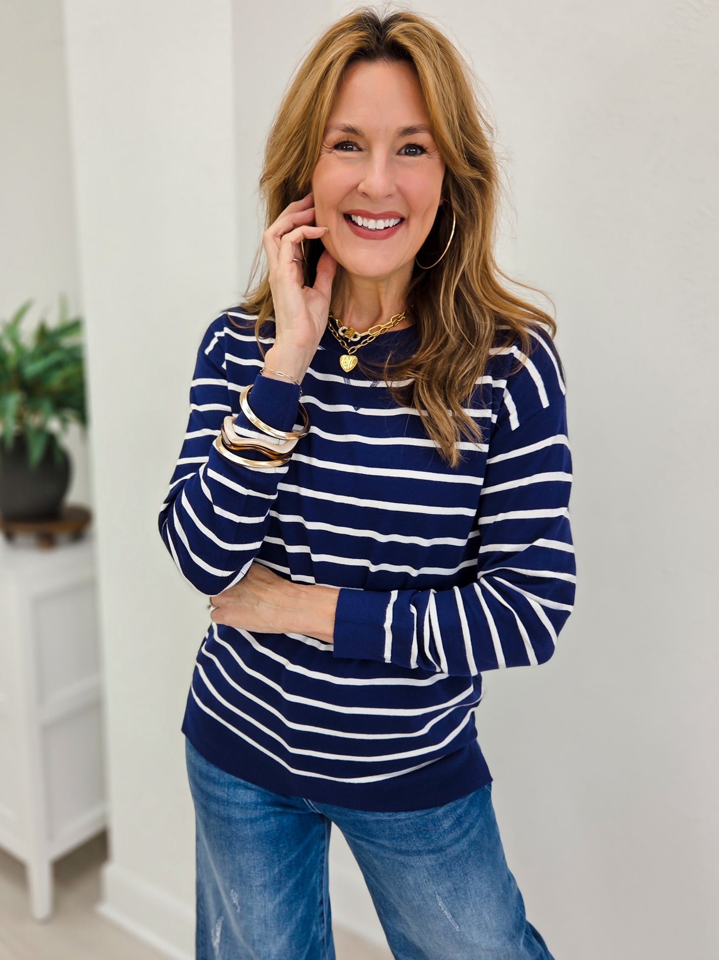 Everyday Striped Sweater