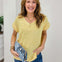 Lightweight V Neck Easy Knit Pullover