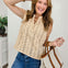 Rustic Poem Hand Rouched Cable Knit