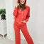 Brushed Hacci Lounge Hoodie With Matching Brushed Hacci Lounge Pant Set