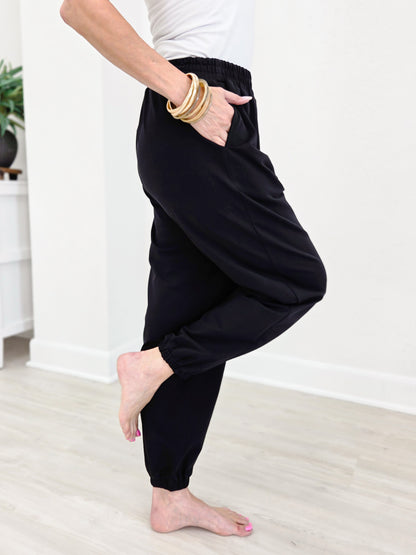Scuba Pull On Jogger Pants With Pockets