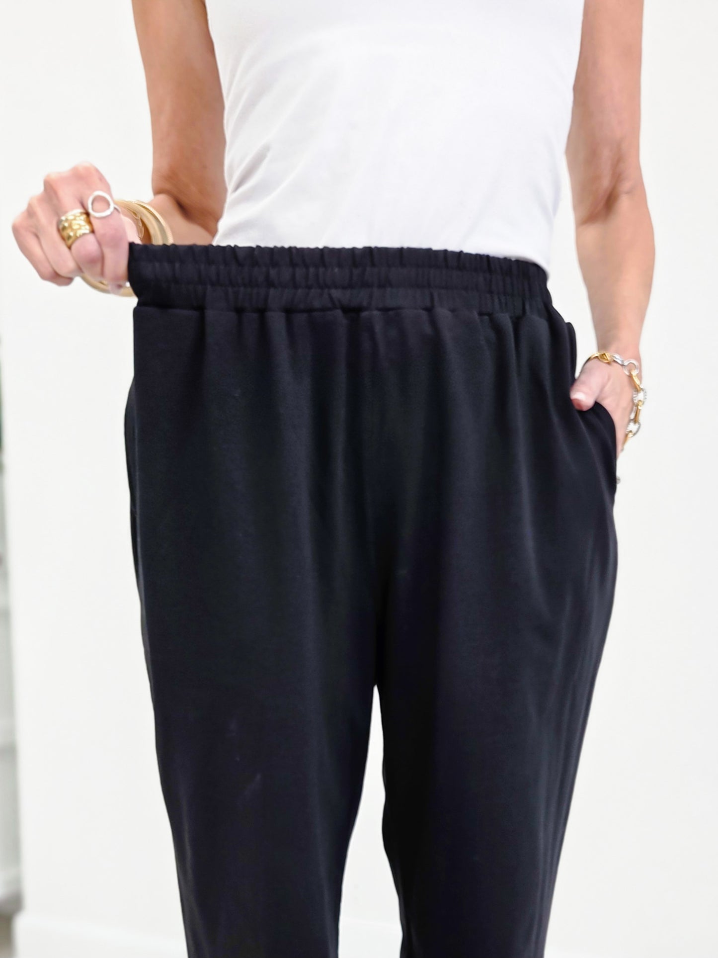 Scuba Pull On Jogger Pants With Pockets