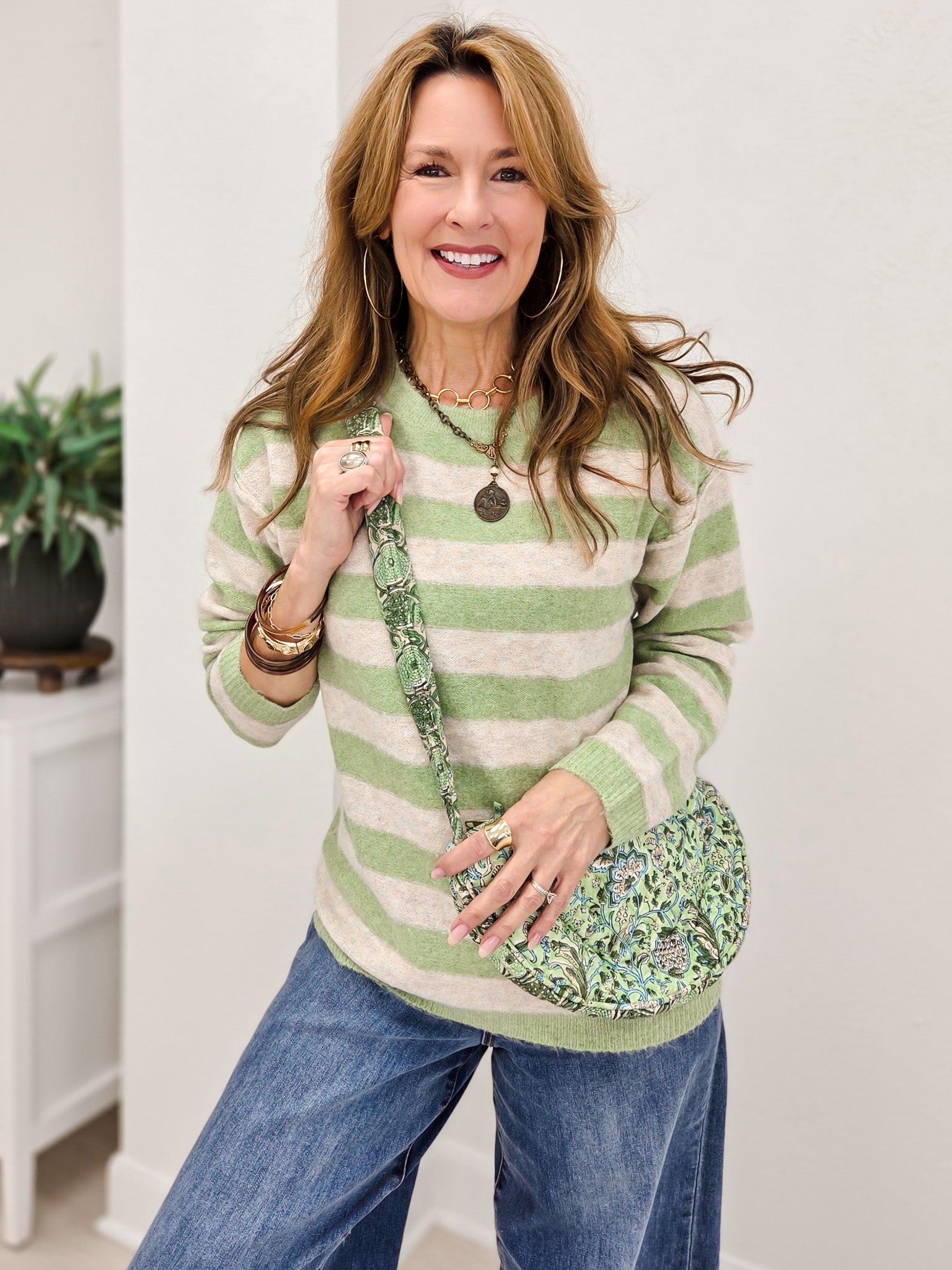 Bold Striped Super Soft Sweater