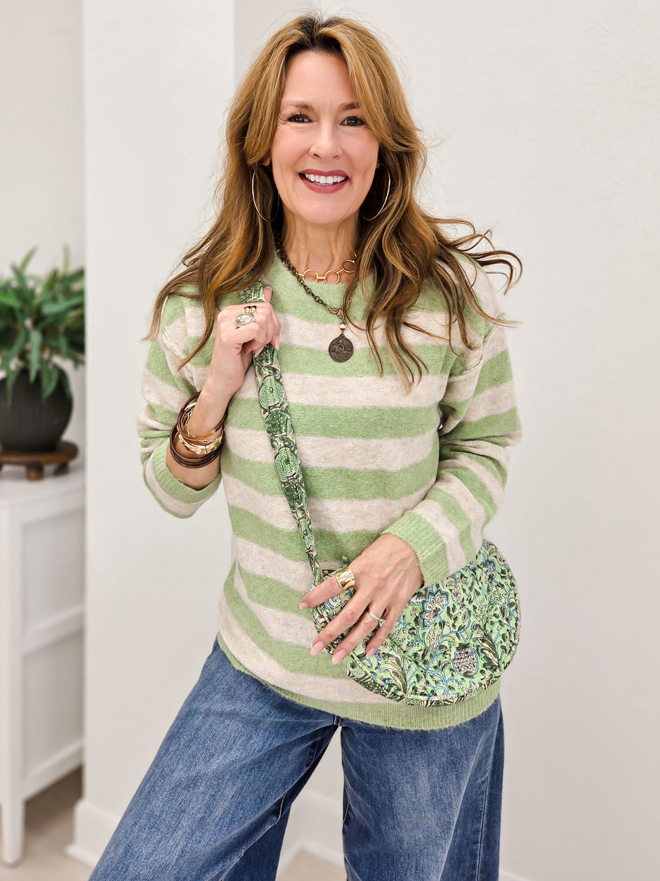 Bold Striped Super Soft Sweater