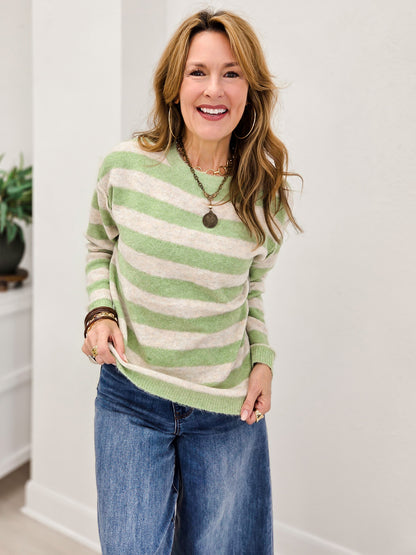 Bold Striped Super Soft Sweater