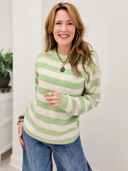 Bold Striped Super Soft Sweater