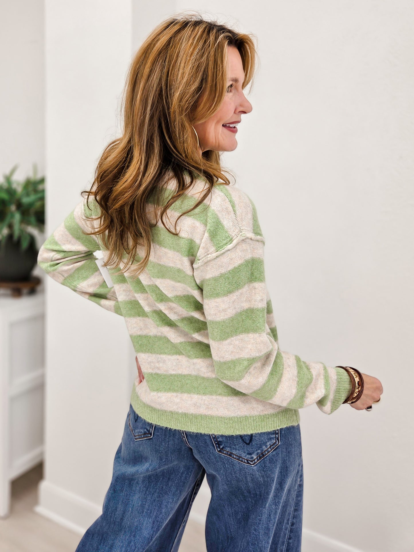 Bold Striped Super Soft Sweater