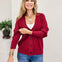 The Perfect Viscose Sweater Cardigan-Navy