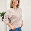Acid Wash Fleece Oversized Pullover- Grp B