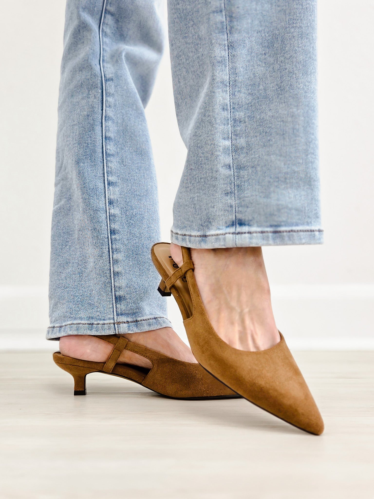 Corky's Kit N Caboodle-tobacco Faux Suede
