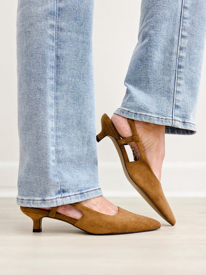 Corky's Kit N Caboodle-tobacco Faux Suede