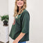 Mallard Duck Patchwork Dolman Sleeve Knit Top