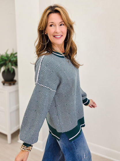 Geometric Pattern Sweater