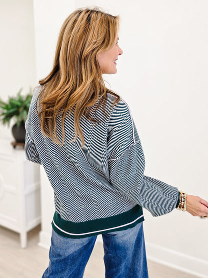 Geometric Pattern Sweater