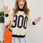 Reversible Boo Printed Fleeced French Terry Sweatshirt