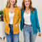 Open Cardigan Regular Length With Pockets-B