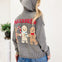 Gingerbread Hoodie Cardigan